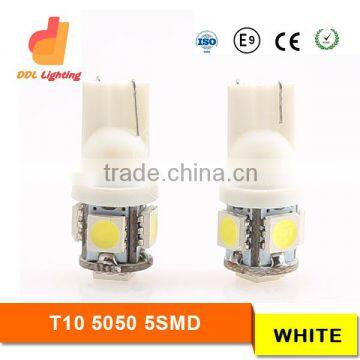White/Blue/Red/Yellow/Green/Pink Car Side Wedge Tail Light Lamp Bulb