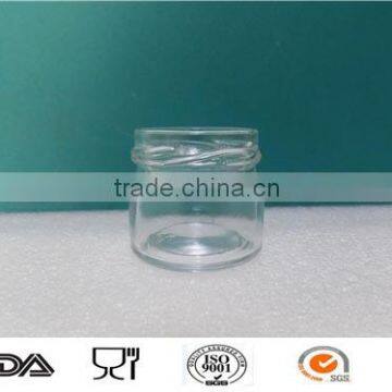 Fancy glass honey jar 30ml factory price with good quality