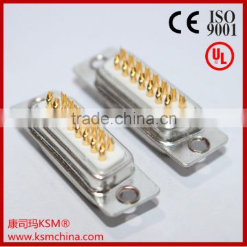 D-sub db connector for wire female 15 pin