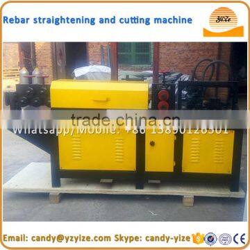 Steel bar straightening machine / reinforcement steel bar straightening and cutting machine