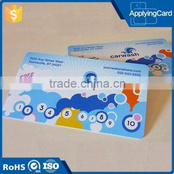Free sample paper/ plastic prepaid phone calling scratch off card made in China