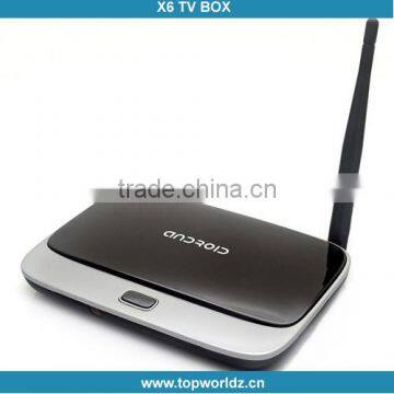 X6 CS918 TV BOX RK3188 Quad core ARM 4xMali 400 2GB DDR3 Android 4.4 Multi-Language support