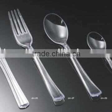 plastic disposable cutlery,clear plastic cutlery