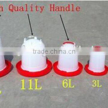 Hot Selling Red+White Chicken Chicks Hen Feeder And Poultry Feeders And Drinkers