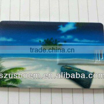 Popular Business Card USB Flash Drive with Full color imprint