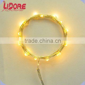 LIDORE Battery Power Colorful New Style Led Copper wire String lights