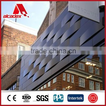 decoration acm design panel for cafe outdoor/indoor wall cladding