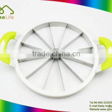 Large Useful Hand-held Stainless Steel Watermelon Cutter Watermelon Slicer Melon Slicer