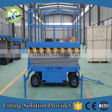 14m working height self-propelled hydraulic mobile scissor lift table