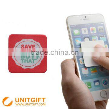 Your Logo Phone Back Sticker Mobile Screen Cleaner Promotiona Rectangle Shape Cell Phone photo-4