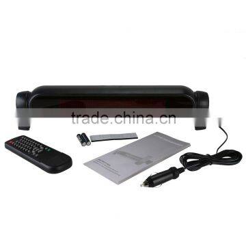 2016 New Products Xxx Com 7x50 Led Car Rear Window Digital Display With Suckers photo-2