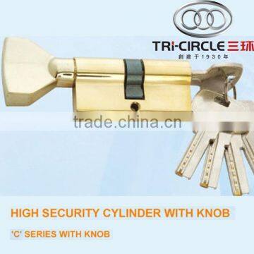 Tri-Circle North Northern Nordic Europe Profile Cylinder for Norway Sweden Finland Denmark Iceland Scandinavian Market