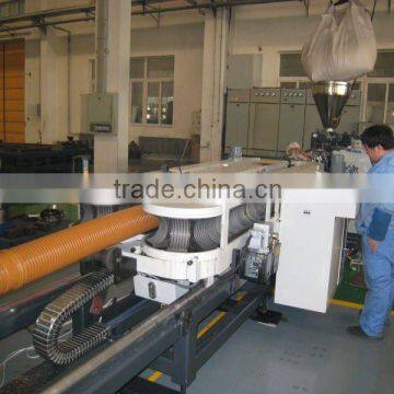 SJYLBG-PE Prestressing Force Plastic Corrugated Pipe Extrusion Line Force Plastic Corrugated