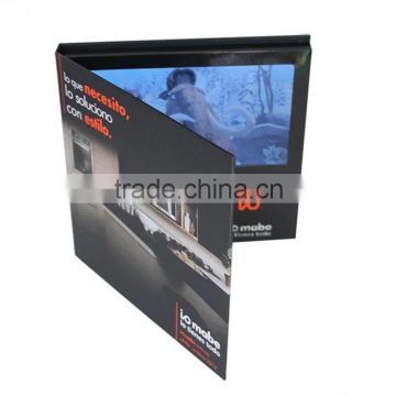 Hot sale 10inch A4 paper card lcd video greeting module for gifts