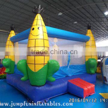 Inflatable maize bounce house kids Fun bouncing,Corn Jumping house for Toddlers