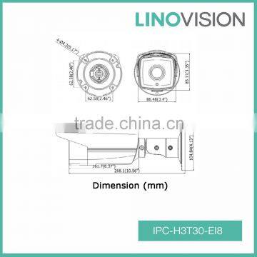 3 Megapixel Long IR Distance Bullet Network Security IPC Camera photo-2