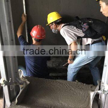 Construction concrete wall plastering machine/rendering machine