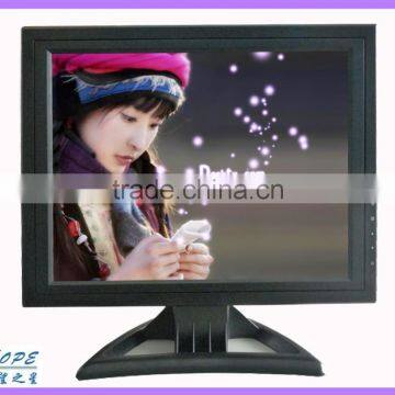High Sale Square Screen Vga Hdmi av tv Usb Input 720p 4:3 15inch Lcd tv