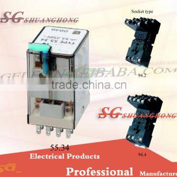 55.32 55.34 12A/6A 24VDCAC380V General-purpose Relay Auto Relay photo-3