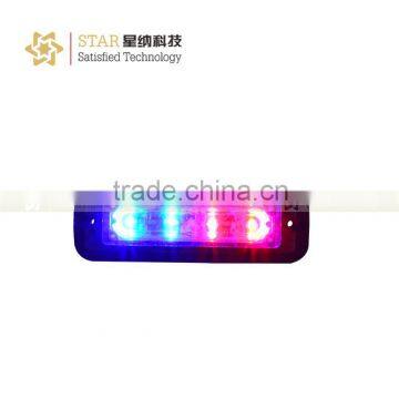 1W 4LED High power car led strobe police motorcycle led warning light XN-323-1