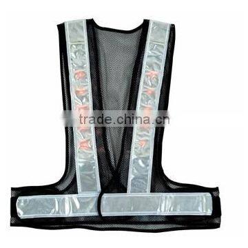 BlackTraffic LED reflective vest