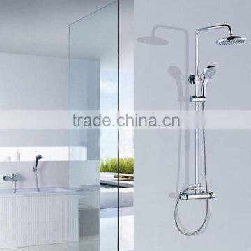 Thermostatic shower faucet set