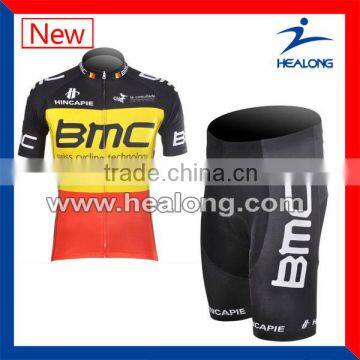 hot new design short sleeve cycling jersey manufacturer bicycle set