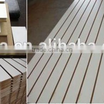 slot interior wall paneling, decorative wall panels, grooved MDF