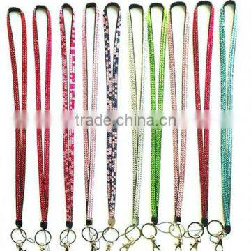 Bling Rhinestone Neck Lanyards