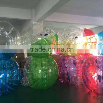 2016 human inflatable bumper bubble balll/bumper ball/football bubble for sale