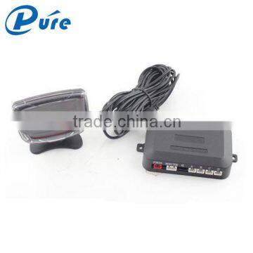 4 Sensors parking assist system and rear reversing parking sensor with led display