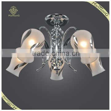 Middle East Style Large E14 Glass Ceiling Lamp Factory Outlet, Hotel Ceiling Lamp