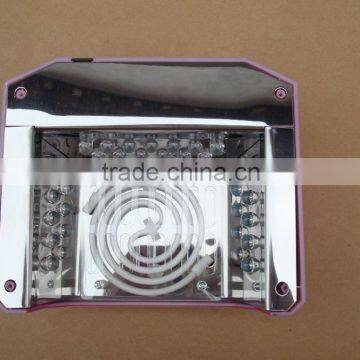 18W Diamond Led Ccfl Nail Lamp + UV Lamp Nail Dryer Light Gel Polish Cure Manicure photo-5