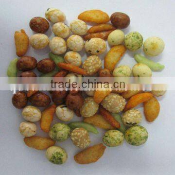 broad bean coated snacks