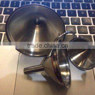 funnel set stainless steel