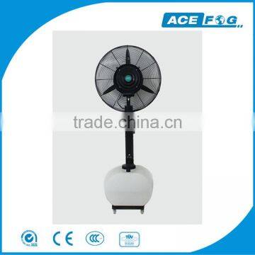 AceFog industrial remote control portable misting fan with RoHS/CE