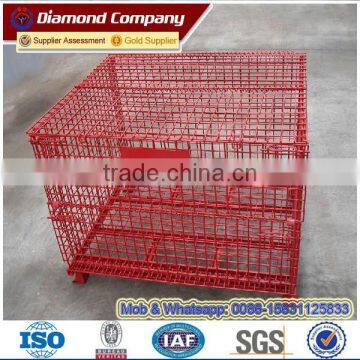 Customized Storage Cage Metal Pallet Box Cage