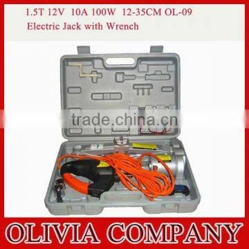 1.5T 10A 100W Electric Car Jack with Impact Wrench