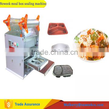 Neweek table keep freshness manual fast food box vacuum sealing machine