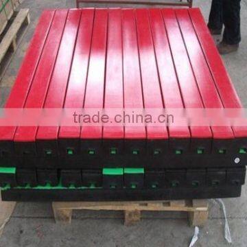 High Quality Long Life Service Conveyor Impact Bed/Buffer Bed With UHMWPE Impact Bar
