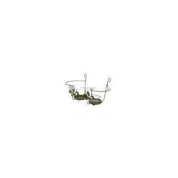 galvanized steel hanging basket