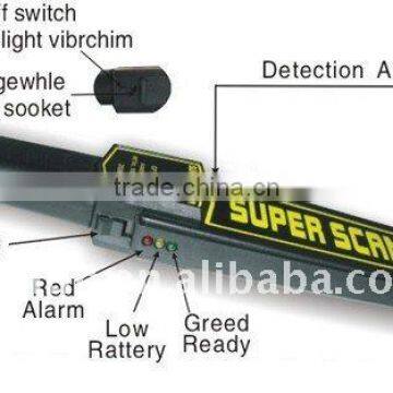 Handheld metal detector