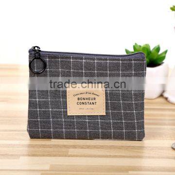 Concise Style/Custom Various Designs Jute Canvas Retro Coin Purse photo-6
