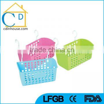 High Quanlity Foldable Storage Cube Basket Bin with Hook