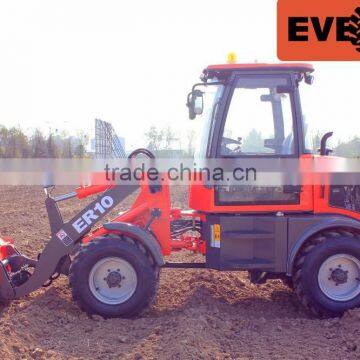 Everun ER10 Wheel Loader 1000KG Loading Capacity CE Certificated With Bucket for Sale photo-3