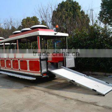 Cheap trackless train