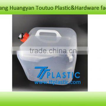 Plastic BPA Free Collapsible Water Bag for Outdoor Sports photo-2