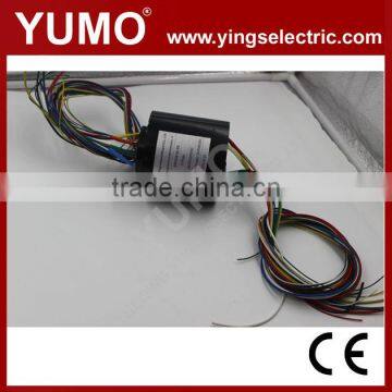 YUMO SRH038-8X-6S 20A/ring 12 rings electrical carbon brushes holder slip ring