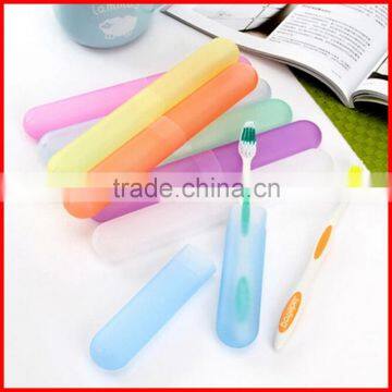 Portable Candy Color Mini ABS ToothBrush Box Case Traveling Toothbrush Storage Box Holder Toothvrush Covers photo-2
