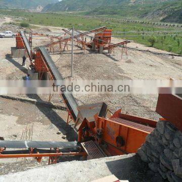 China popular high quality small scale stone crushing plant